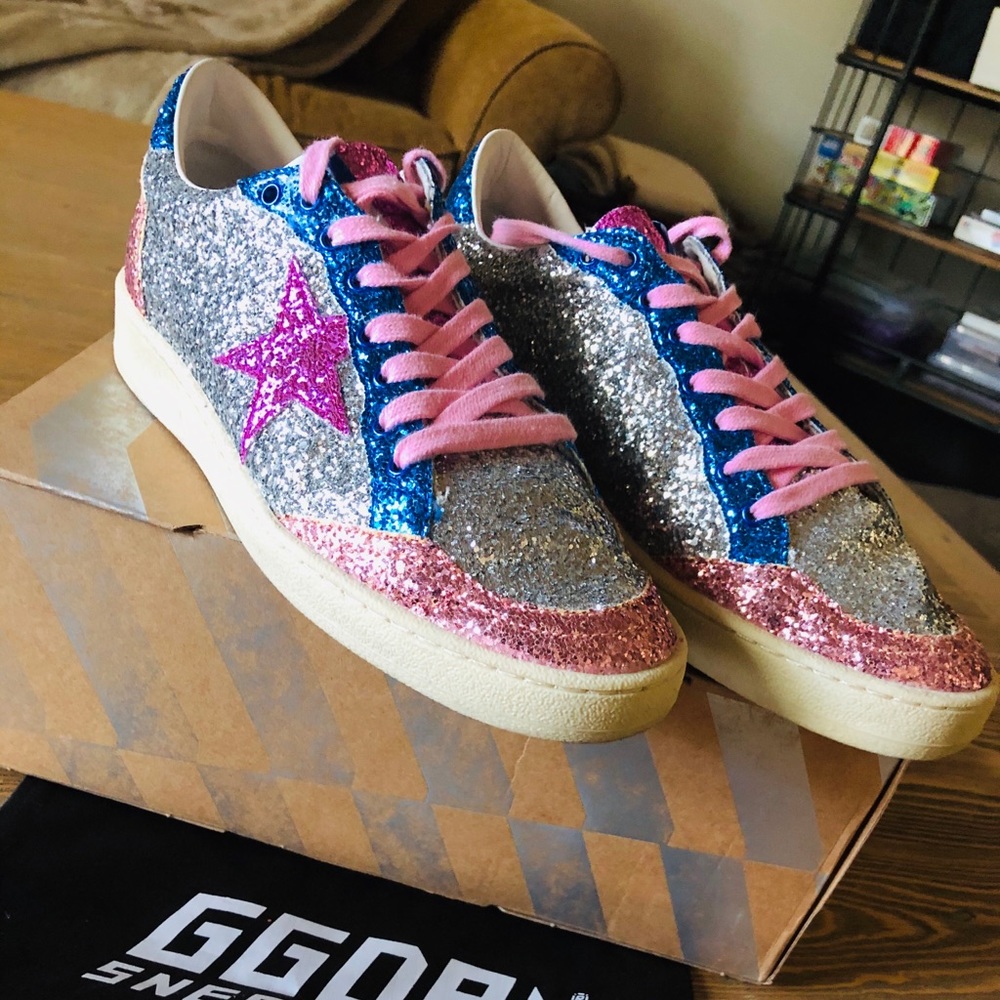 Golden Goose Ball Star Glitter 38